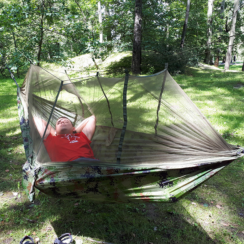 SA 1-2 Person Parachute Hammock with Mosquito Net