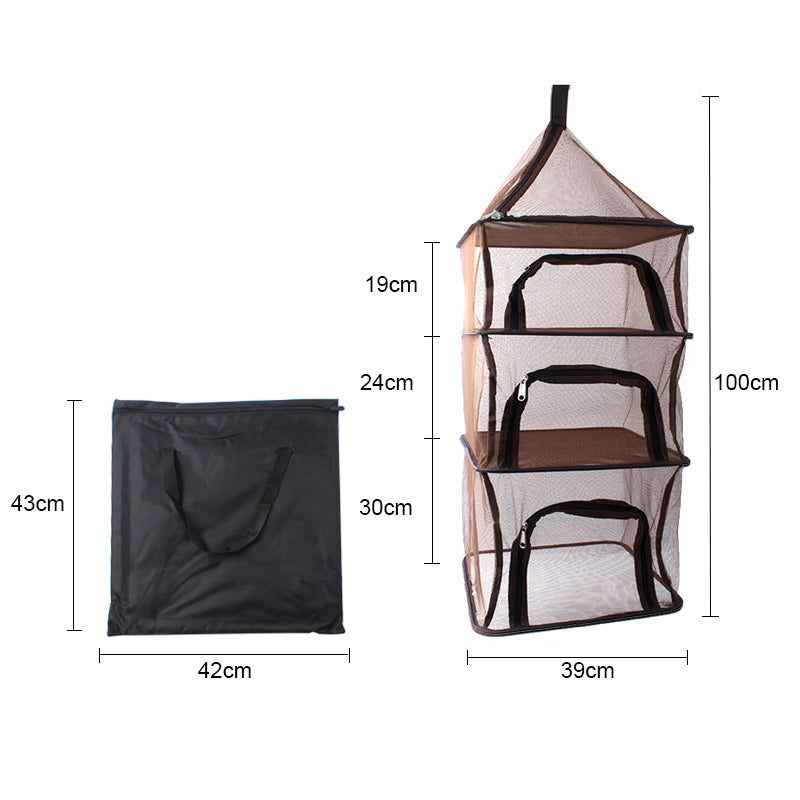 SA Outdoor 4-Layer Mesh Food Shelf