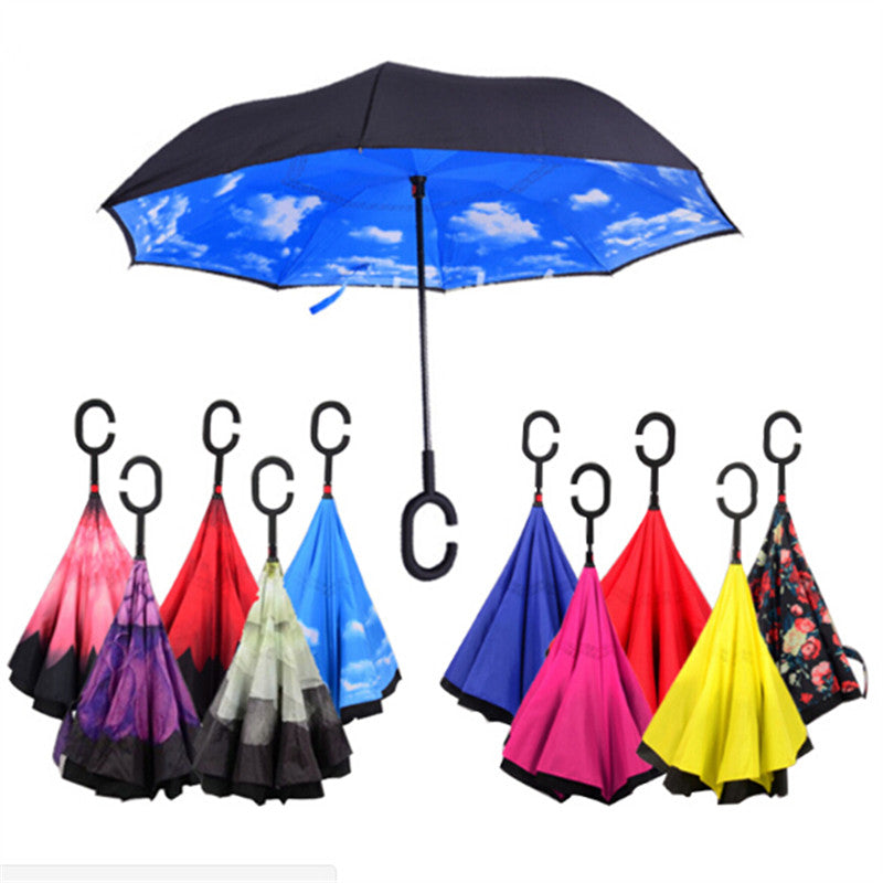 SA Inverted Double Layer Reverse Umbrella