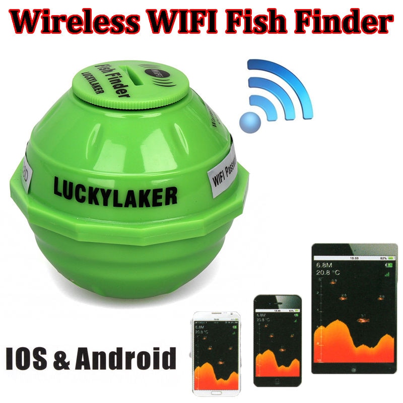 SA Wireless WIFI Fish Finder For IOS Android+Car Charger