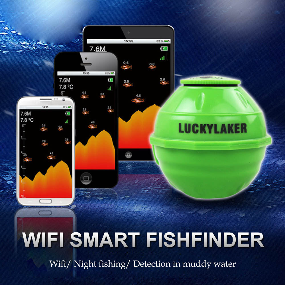 SA Wireless WIFI Fish Finder For IOS Android+Car Charger