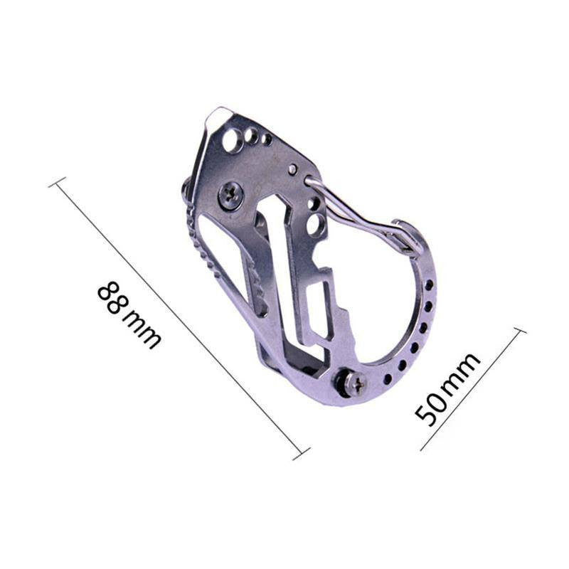 EDC Multifunction Quickdraw Carabiner Key Holder