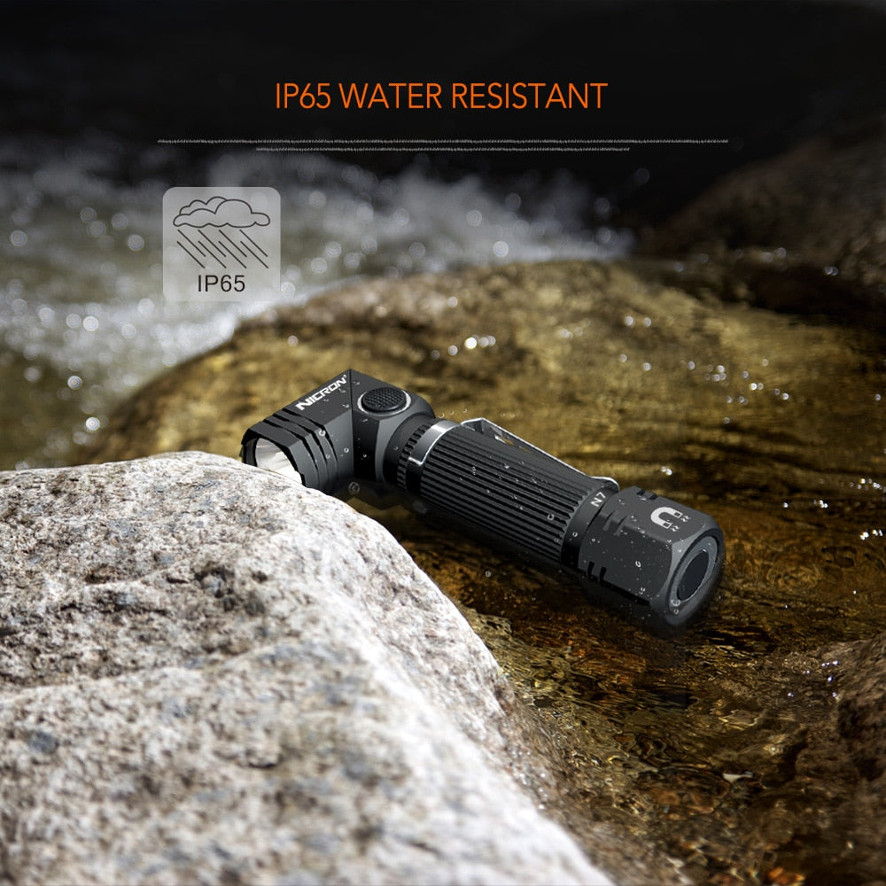 SA 600 LM Waterproof 90 Degree Twist Rotary Outdoor Led Flashlight