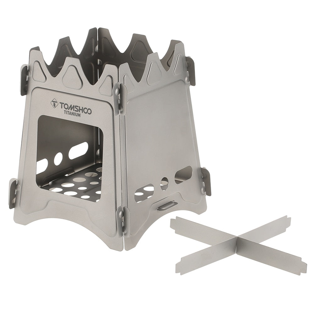 SA Portable Outdoor Titanium Camping Wood Stove
