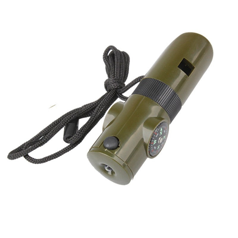 7 in 1 Multifunctional Military Survival Whistle