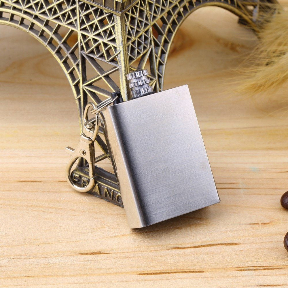 Emergency Fire Starter Flint Match Lighter Metal Outdoor