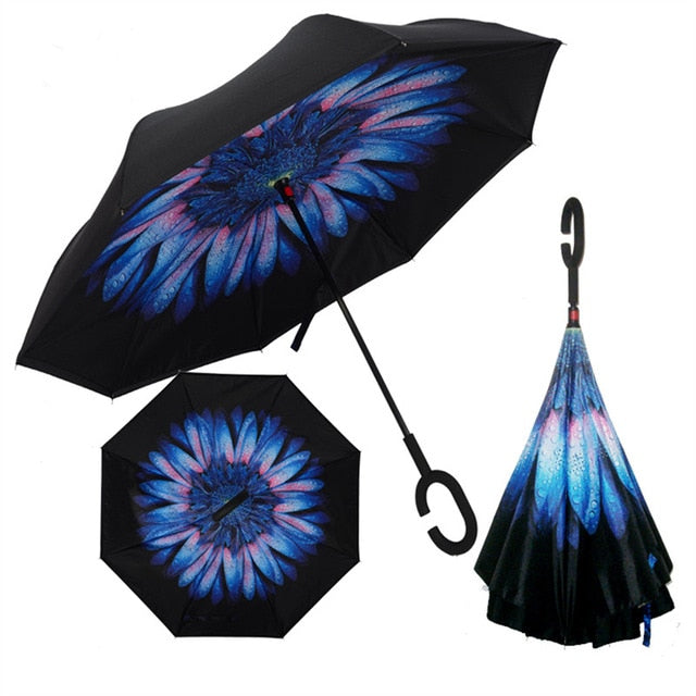 SA Inverted Double Layer Reverse Umbrella