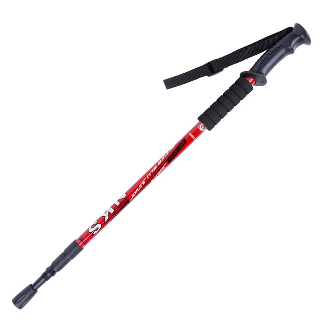 SA 6 color Adjustable Telescopic Anti-shock Trekking Stick Pole