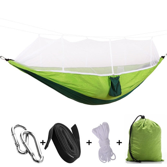 SA 1-2 Person Parachute Hammock with Mosquito Net