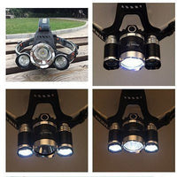 SA 3 LED Tactical 5000 Lumens 4 Mode Head Lamp