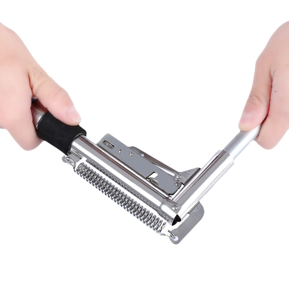 SA 1.8m 2.1m 2.4m 2.7m Stainless Steel Automatic Spring Fishing Rod