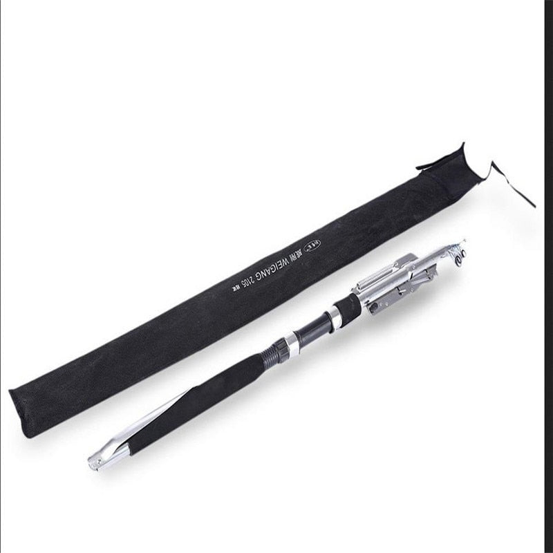 SA 1.8m 2.1m 2.4m 2.7m Stainless Steel Automatic Spring Fishing Rod
