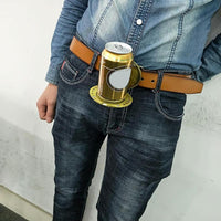 SA Belt Buckle Beer Holder