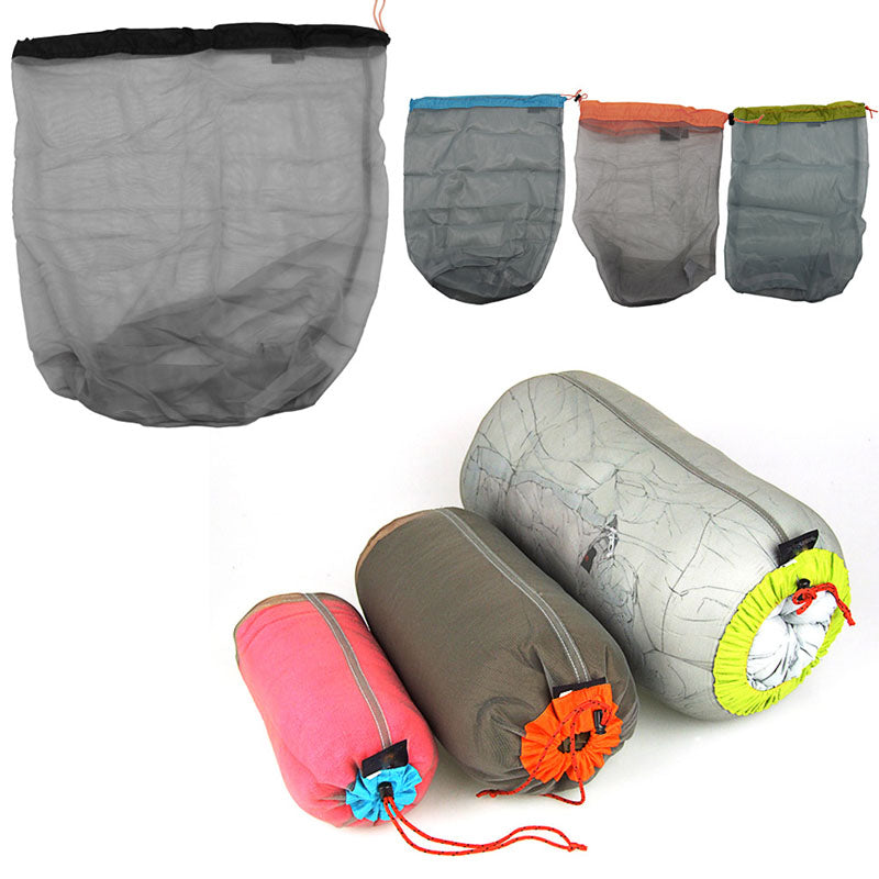 SA 1PC Outdoor Travel Mesh Storage Bag