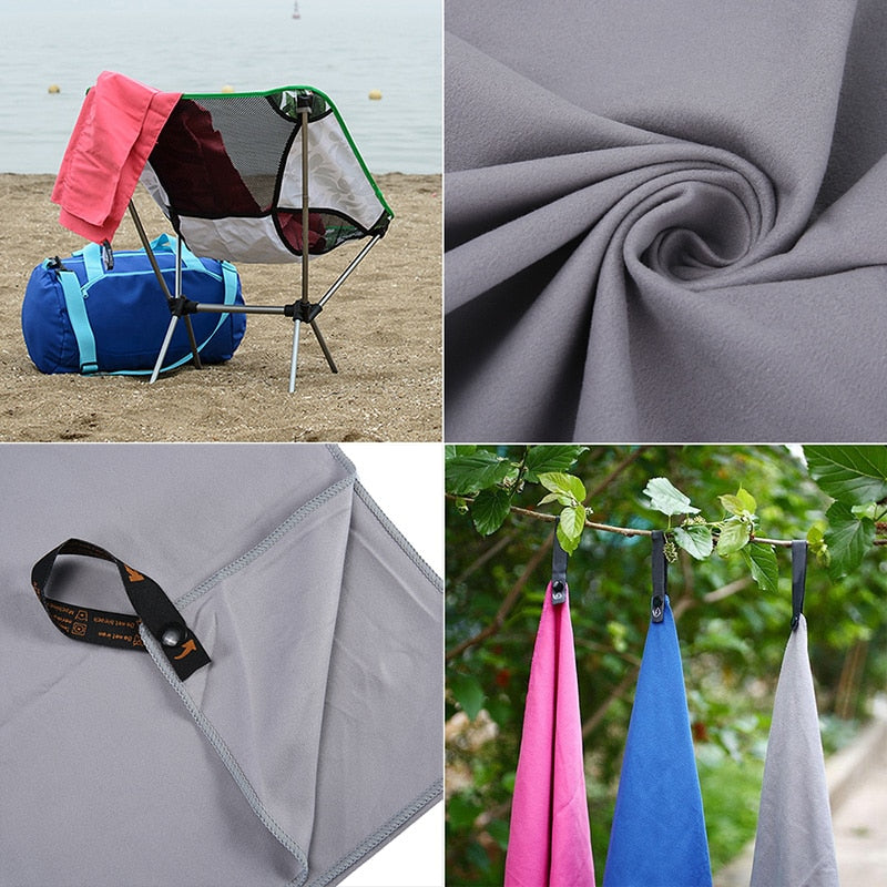 SA 2pcs/Set Microfiber Towel Set