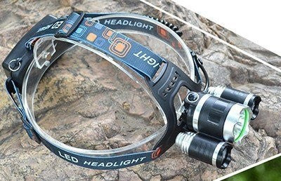 SA 3 LED Tactical 5000 Lumens 4 Mode Head Lamp