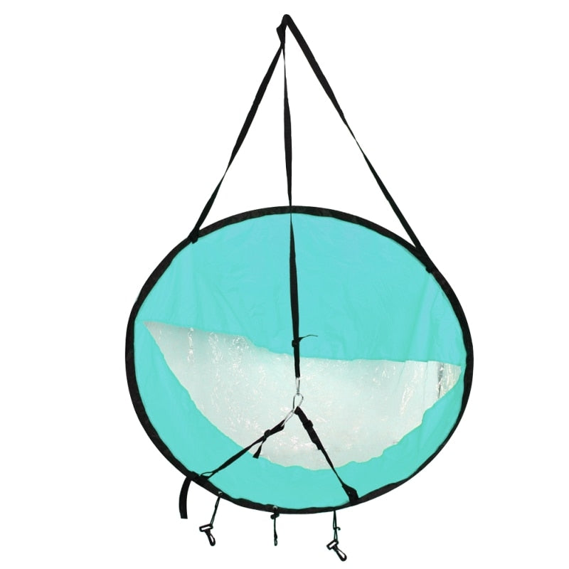 SA Kayak Boat Wind Sail with Clear Window Fishing Rowing Boat Inflatable Outboard Drifting