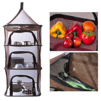 SA Outdoor 4-Layer Mesh Food Shelf
