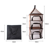 SA Outdoor 4-Layer Mesh Food Shelf