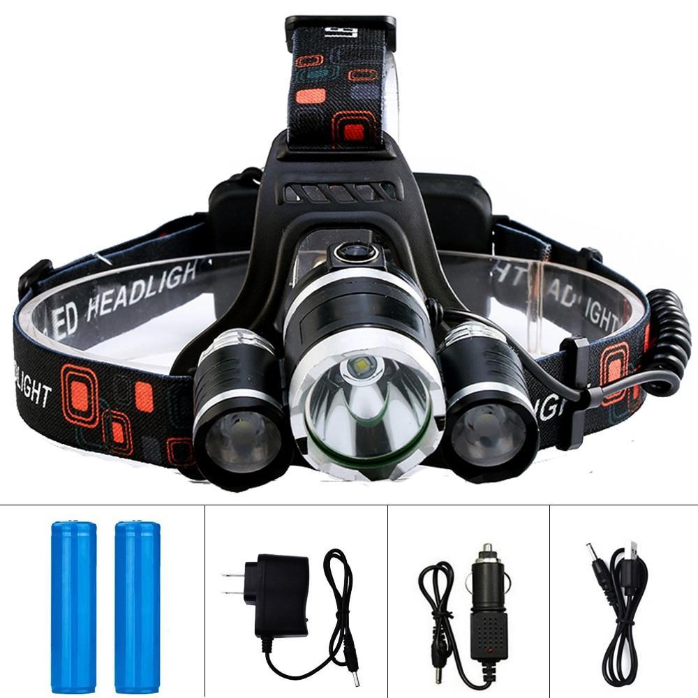 SA T6 R5 13000LM LED 4 Mode Waterproof Headlamp