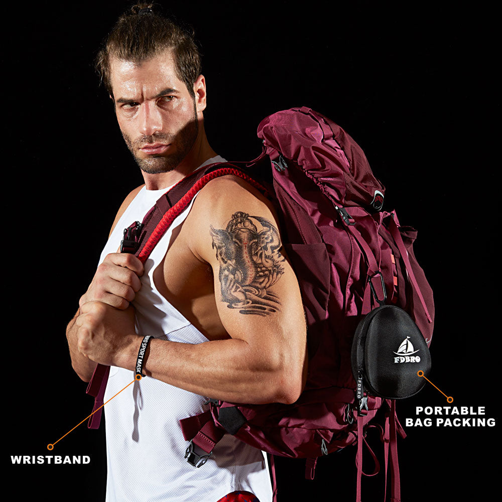 SA FDBro Spots Fitness Workout Mask