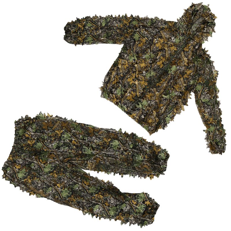 SA™ 3D Leafy Camo Ghillie Suit (Top and Bottom)