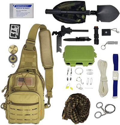 SA Emergency Tactical Survival Backpack Kit
