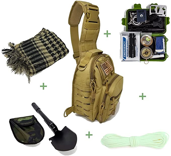 SA Emergency Tactical Survival Backpack Kit
