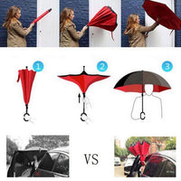 SA Inverted Double Layer Reverse Umbrella