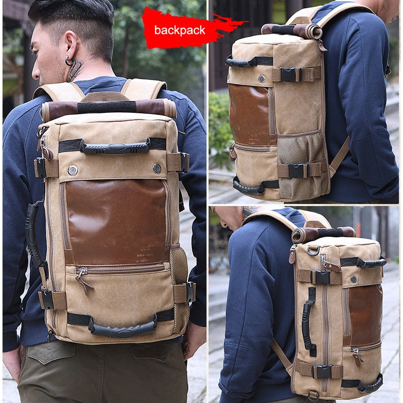 SA Stylish Vintage Traveler Versatile Backpack
