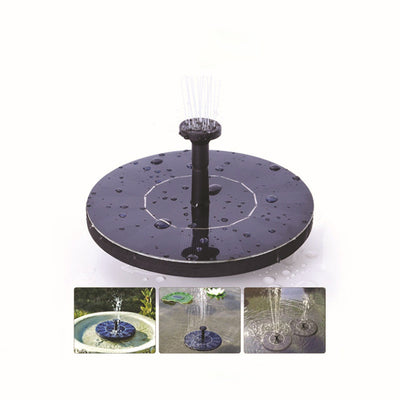 Floating Solar Powered Water Fountain