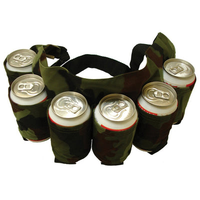 SA 6 Pack Holster Portable Bottle Waist Beverage Belt