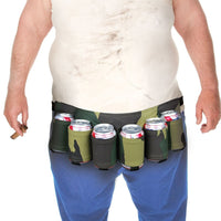 SA 6 Pack Holster Portable Bottle Waist Beverage Belt