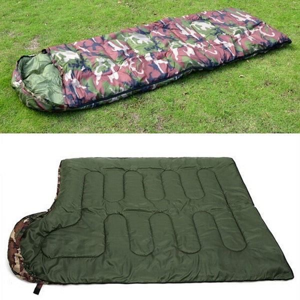 SA Military Camouflage High Quality Cotton Camping Sleeping Bag
