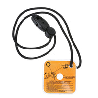 SA Lightweight Acrylic Survival Signaling Mirror with Whistle