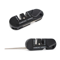 SA Multi-functional Portable Size EDC Tungsten Steel Knife Folding Sharpener