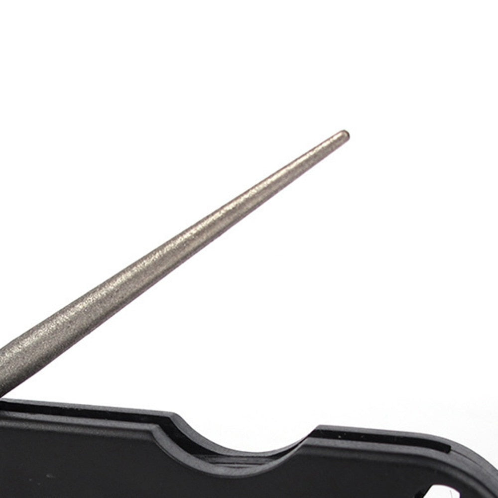 SA Multi-functional Portable Size EDC Tungsten Steel Knife Folding Sharpener