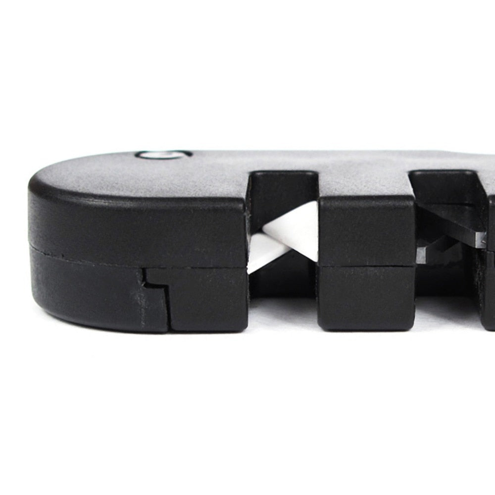 SA Multi-functional Portable Size EDC Tungsten Steel Knife Folding Sharpener