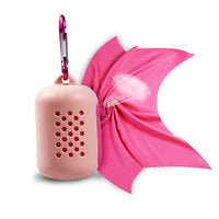 SA Quick-Drying Sports Towel With Silicone Case