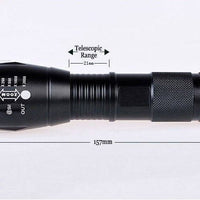 SA LED Telescopic Zoom Military Tactical Led Flashlight