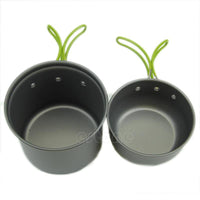 SA Portable Outdoor Non-stick Pots Pans Bowls