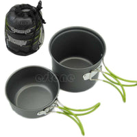 SA Portable Outdoor Non-stick Pots Pans Bowls