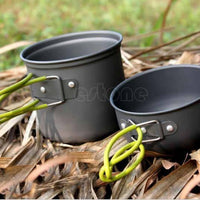 SA Portable Outdoor Non-stick Pots Pans Bowls