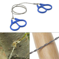 SA Survival Gear Outdoor Plastic Steel Wire Saw Ring Scroll