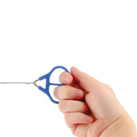 SA Survival Gear Outdoor Plastic Steel Wire Saw Ring Scroll