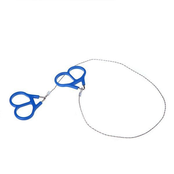 SA Survival Gear Outdoor Plastic Steel Wire Saw Ring Scroll