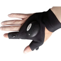 SA Magic Strap Fingerless Glove LED Flashlight Torch