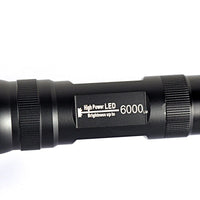 SA "Beast"LED Tactical Flashlight Torch *6000 Lumens*