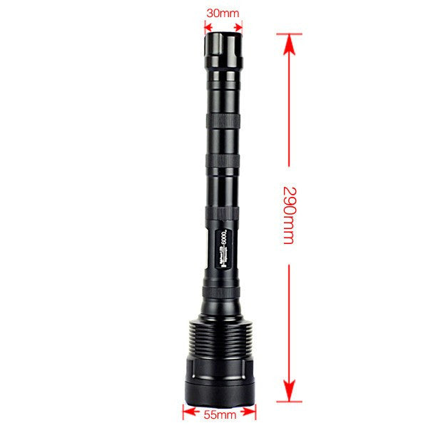SA "Beast"LED Tactical Flashlight Torch *6000 Lumens*