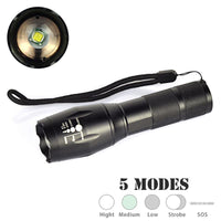 SA LED Telescopic Zoom Military Tactical Led Flashlight
